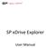 SP xdrive Explorer. User Manual