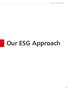 Hitachi, Ltd. Integrated Report Our ESG Approach