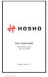 Kibo Contract Audit. Prepared by Hosho July 17th, Report Version: 2.0. Copyright 2018 Hosho Group Inc.