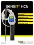 SENSIT HCN. Accessories. Replacement Parts. Calibration Kits. Calibration Gases MADE IN THE USA WITH GLOBALLY SOURCED COMPONENTS