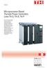 Microprocessor Based Thyristor Power Controllers Lines TH-S, TH-A, TH-P