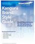 lash Dupli Defend USB Kanguru Brand Style Guide Branding Requirements for Using Kanguru Elements & Content