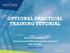 OPTIONAL PRACTICAL TRAINING TUTORIAL. Kent State University International Student and Scholar Services