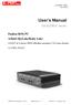 User s Manual. EX i Series. Fanless BOX PC w/intel SkyLake/Kaby Lake. (i3/i5/i7 & Celeron 3965U)(Redhat enterprise 7.