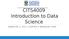 CITS4009 Introduction to Data Science