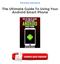 The Ultimate Guide To Using Your Android Smart Phone PDF