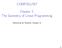COMP331/557. Chapter 2: The Geometry of Linear Programming. (Bertsimas & Tsitsiklis, Chapter 2)