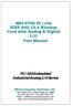 MSI-P700 PC/104 IEEE Wireless Card with Analog & Digital I/O User Manual