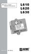 L610 L620 L630 SIMPLE LOGGER THERMOCOUPLE MODULE E N G L I S H. User Manual