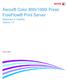 Xerox Color 800i/1000i Press FreeFlow Print Server. Statement of Volatility Version 1.0