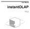 User Manual instantolap
