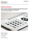 Membrane Switches. What do device developers and design engineers need to know about membrane keypads and touch pads WHITE PAPER