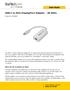 USB-C to Mini DisplayPort Adapter - 4K 60Hz
