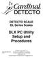 DETECTO SCALE DL Series Scales DLX PC Utility Setup and Procedures