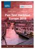 Pen Test Hackfest Europe #PenTestHackfestEU
