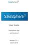 User Guide. SaleSphere App and backend