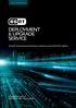 SOLUTION OVERVIEW. Smooth initial setup and business continuity ensured by ESET experts