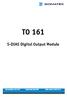 TO 161 S-DIAS Digital Output Module