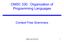CMSC 330: Organization of Programming Languages. Context Free Grammars