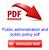 Public administration and public policy pdf
