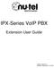 IPX-Series VoIP PBX September 11, Extension User Guide