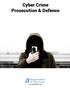 Cyber Crime Prosecution & Defence