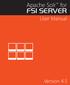 Apache Solr for FSI SERVER. User Manual. Version 4.5