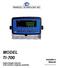 MODEL TI-700. Digital Weight Indicator (with wireless weighing capability) Installer s Manual