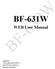 BF-631W. WEB User Manual