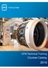 CFM Technical Training. Courses Catalog