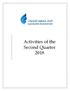 Activities of the Second Quarter 2018