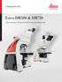 Leica DM500 & DM750. A New Generation s Choice of Innovative Educational Microscopes