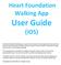 Heart Foundation Walking App. User Guide (ios)