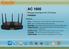 AC 1600 [年] [键入公司名称] Wireless Dual Band 4G LTE Router KW6262C. Highlights