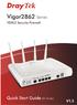 Vigor2862 Series VDSL2 Security Firewall Quick Start Guide (for RF Model)
