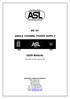 BS 181 SINGLE CHANNEL POWER SUPPLY USER MANUAL