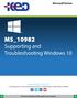 MS_ Supporting and Troubleshooting Windows 10.
