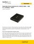 Dual-Slot Drive Enclosure for msata SSDs - USB 3.1 (10Gbps) - RAID