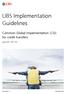 UBS Implementation Guidelines