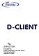 D CLIENT for DIRECTOR/DIRECTOR PRO Series Publishing System Operator s Guide