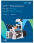 VWR Microscopes for a diverse application focus