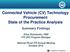 Connected Vehicle (CV) Technology Procurement State of the Practice Analysis