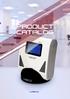 PRODUCT CATALOG. Airborne Laser Particle Counter Ambient Laser Dust Monitor