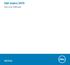 Dell Vostro Service Manual. Regulatory Model: D13S Regulatory Type: D13S003