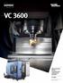 VC High productivity Vertical machining center equipped with dual pallet. ver. EN SU 1 /