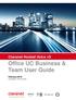 Office UC Business & Team User Guide