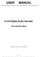 5.1CH Digital Audio Decoder
