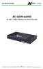 AC-ADM-AUHD. 4K UHD+ Dolby Digital & DTS Stereo Decoder