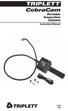 TRIPLETT CobraCam. Portable Inspection Camera. Instruction Manual /09
