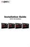 Installation Guide. EMTEC SSD installation